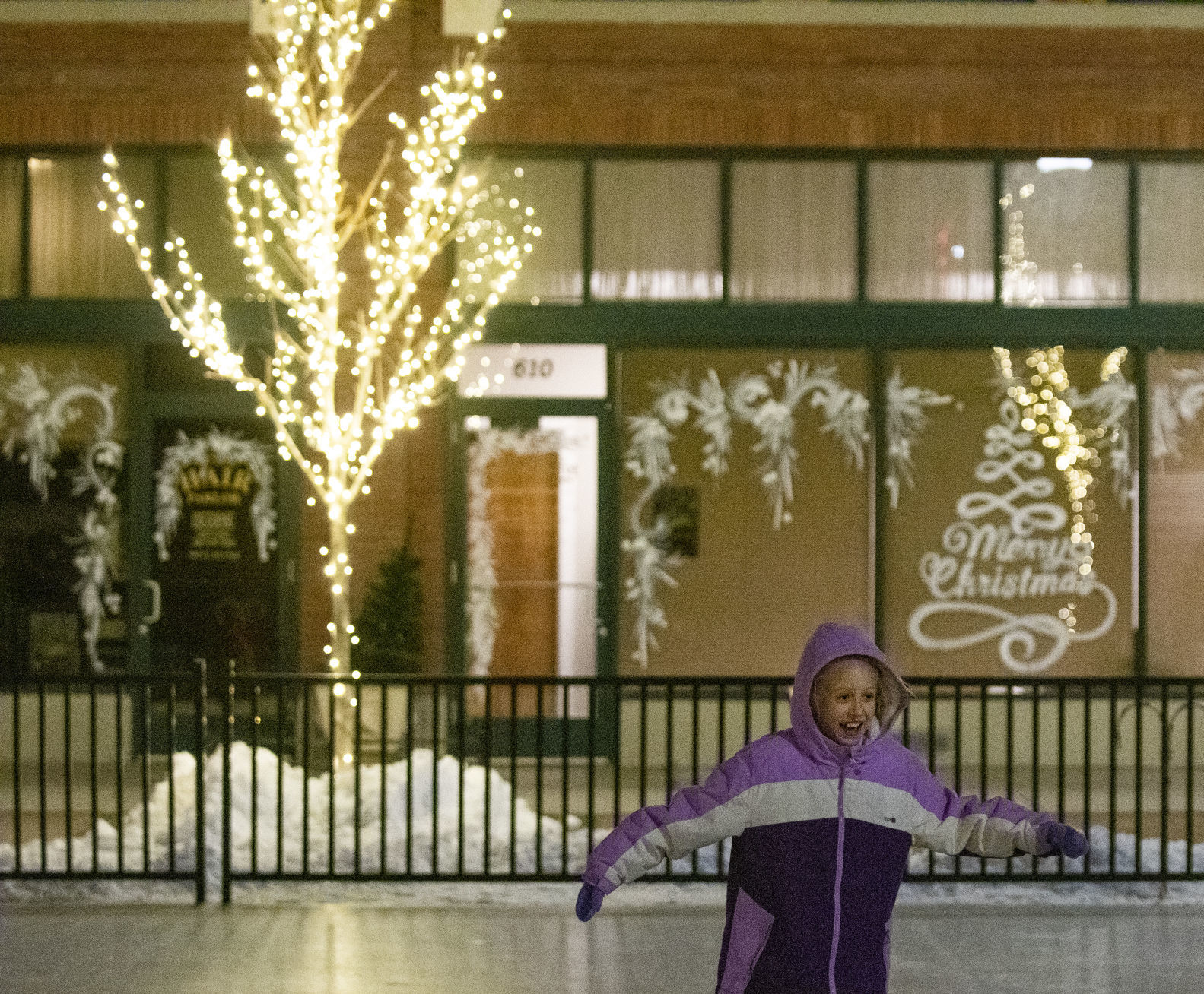 Rupert Square lights up